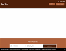 Tablet Screenshot of canbaio.com